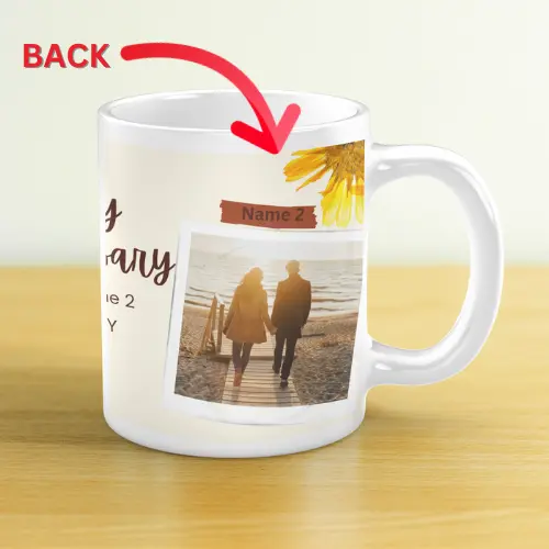 Custom Happy Anniversary Mug